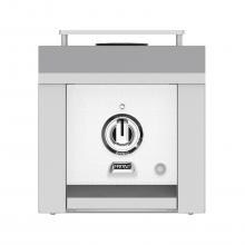 Hestan Built-In Natural Gas Single Side Burner - Froth - AGB121-NG-WH image