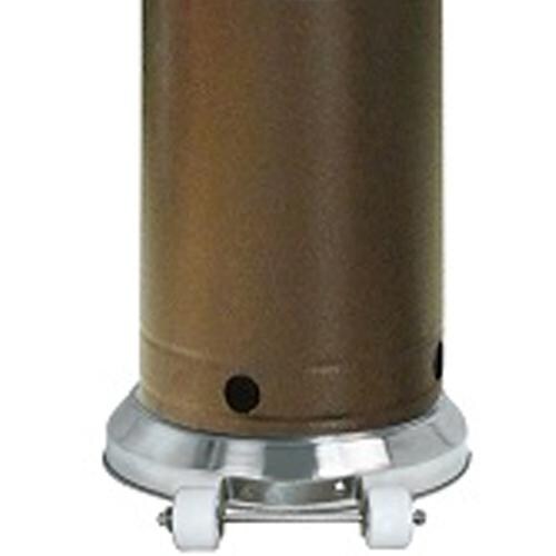 AZ Patio Heaters 41,000 BTU Propane Gas Patio Heater With Table - Wheels thumbnail