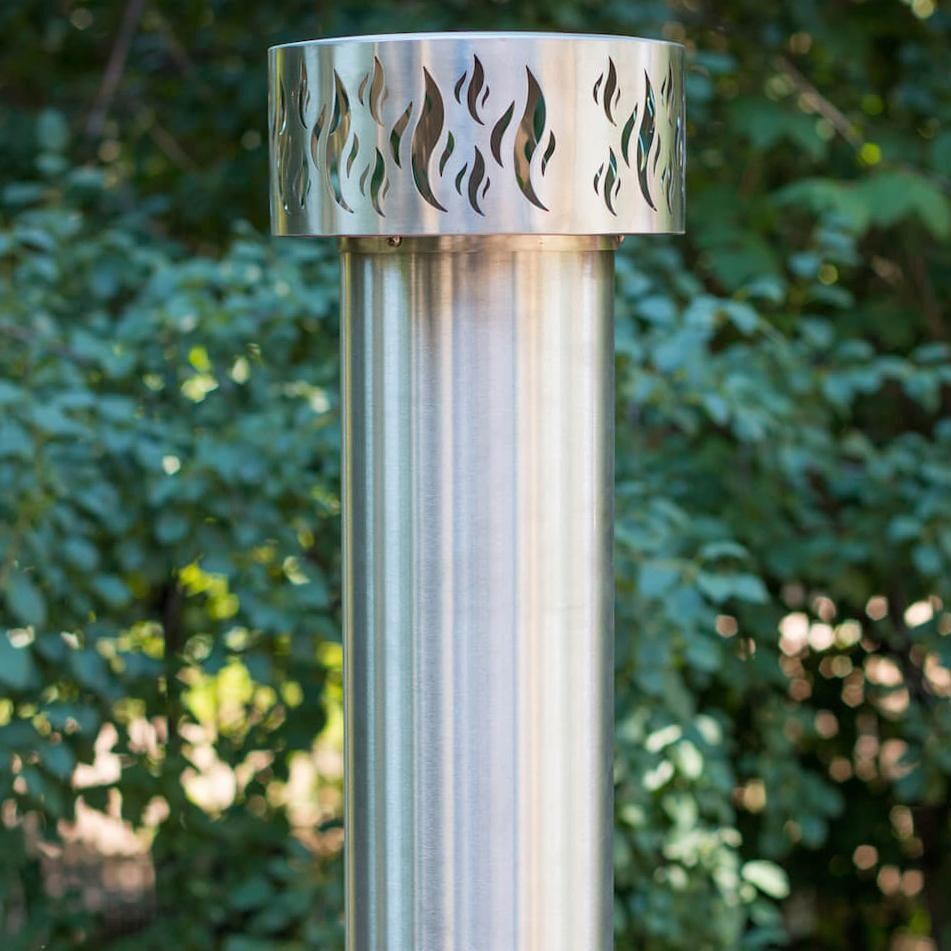 Bella Ultra 40-Inch Outdoor Wood-Fired Pizza Oven - Stainless Steel Chimney thumbnail