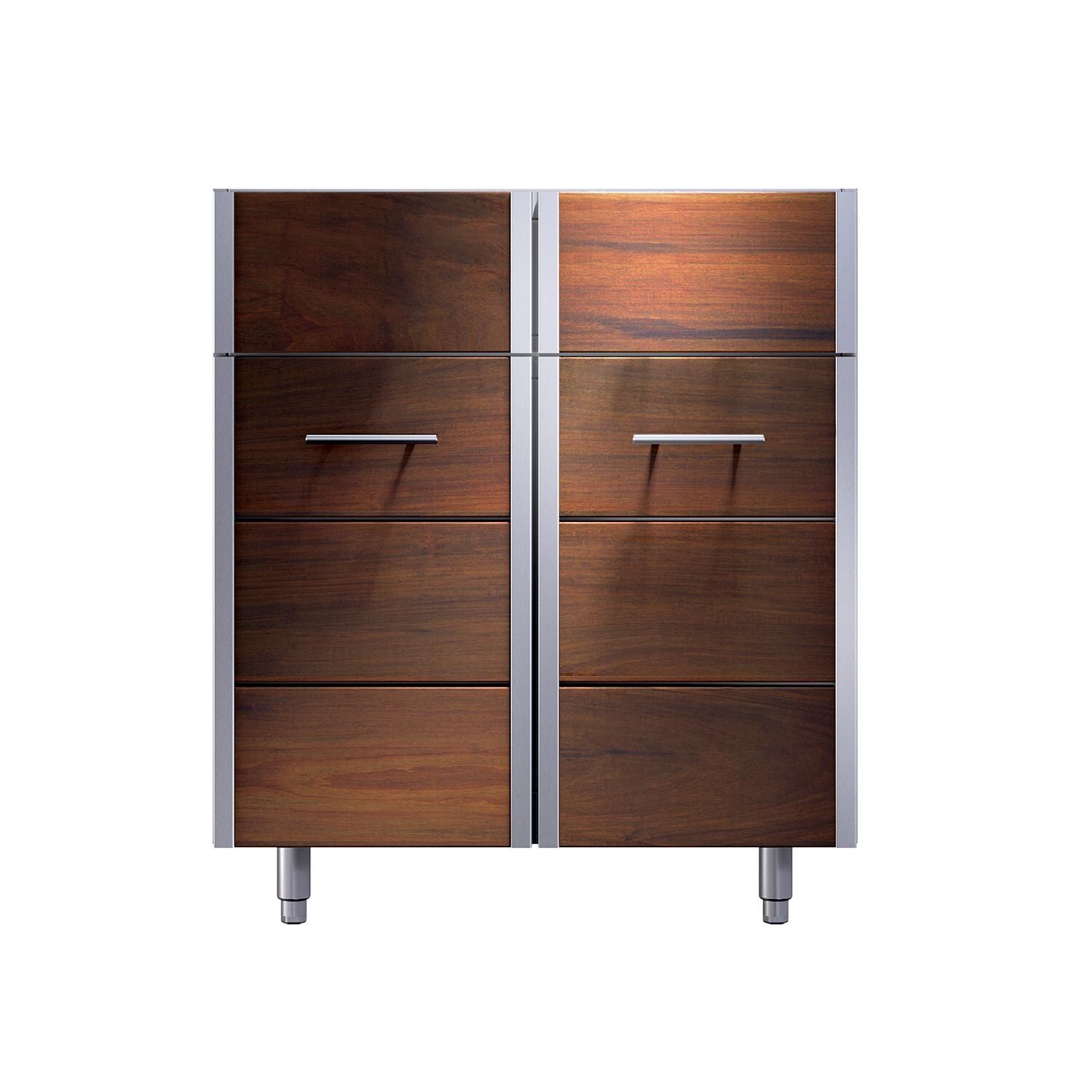 Kalamazoo KD-30-SNK-IPE-S4 Arcadia 30 Inch Sink Cabinet - Two Doors - Ipe Finish thumbnail