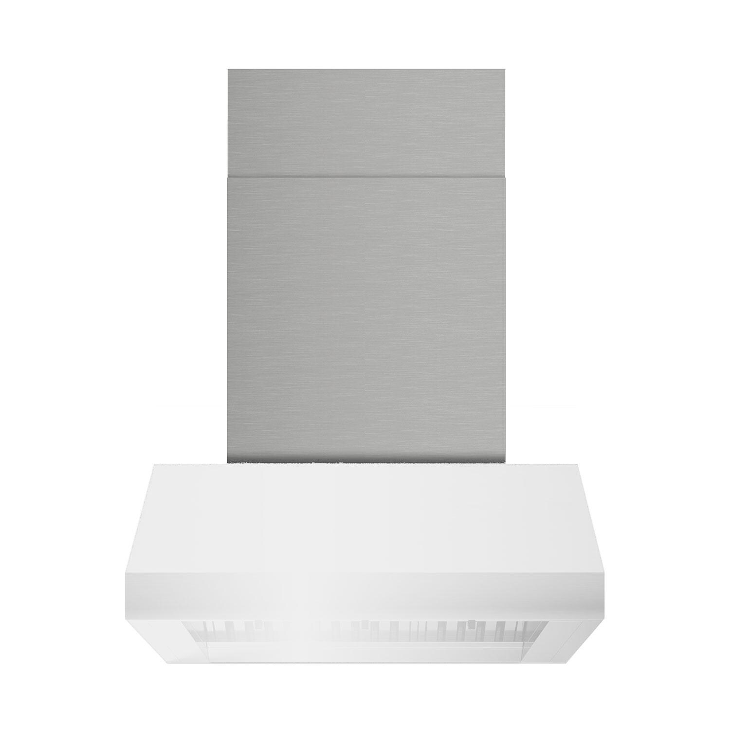 XO Appliance XOGV28TELDC 12 Ft. Ceiling Telescopic Duct Cover - White Background thumbnail