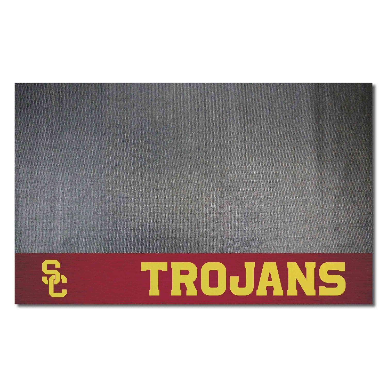 FANMATS 12131 University of Southern Califor Grill Mat - White Background thumbnail
