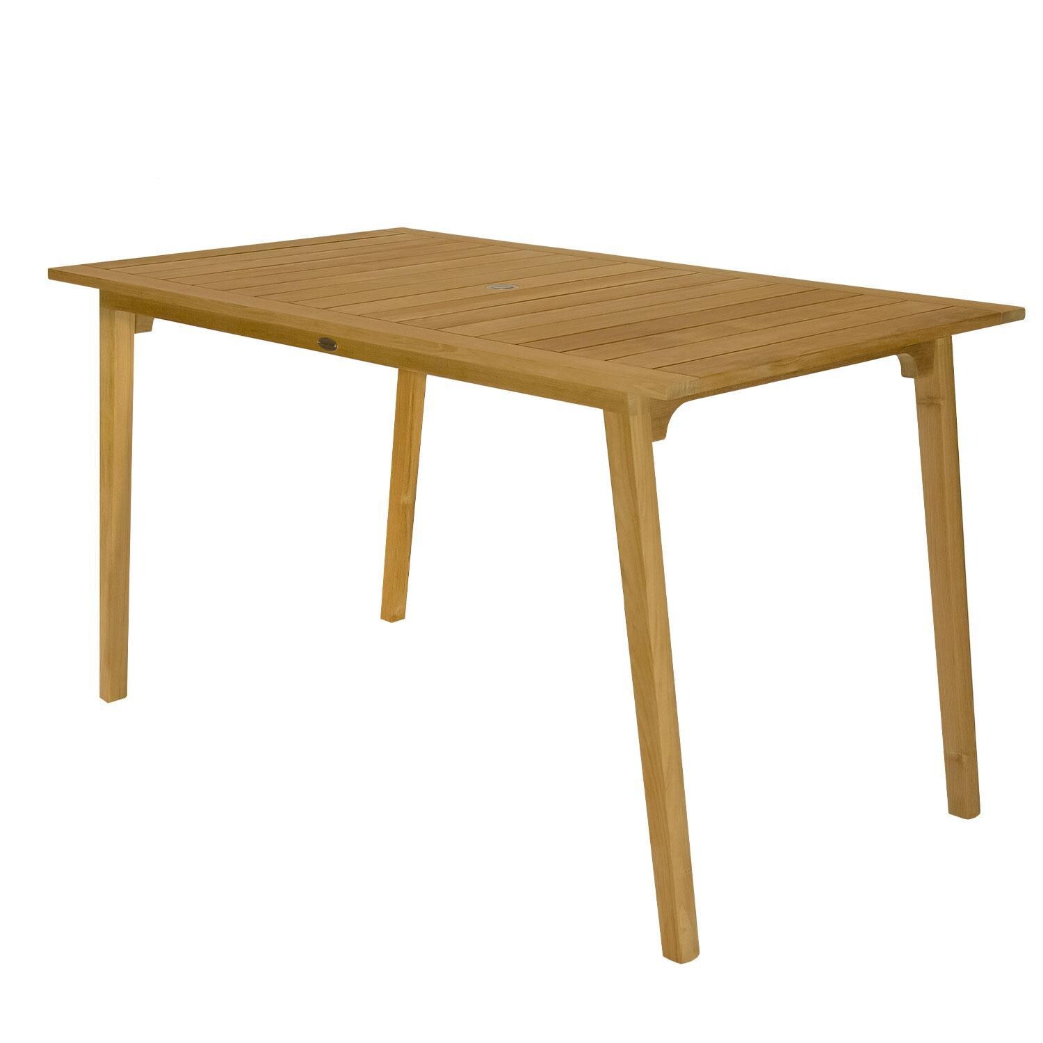 Admiral 70 Inch Bar Table by Royal Teak Collection - Left Angle - White Background thumbnail