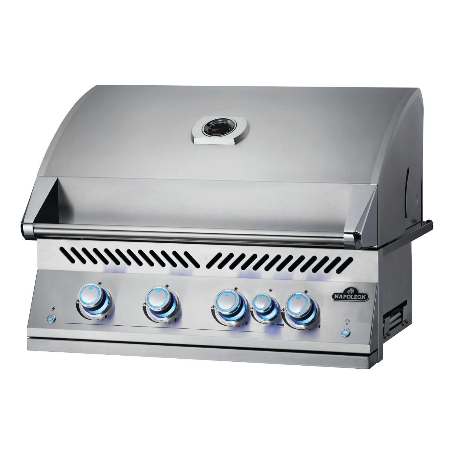 Napoleon BIG32RBNSS-1 Natural Gas Grill - Closed Angled - White Background thumbnail