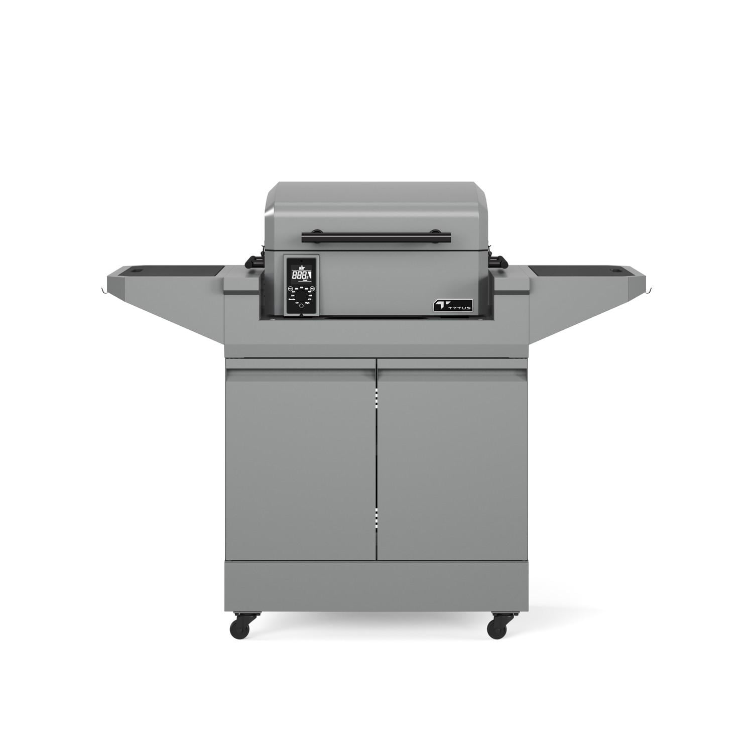 TYTUS Emberwood Pellet Smoker w/ Grill and Prep Cart - TDT-CRT-SMOK