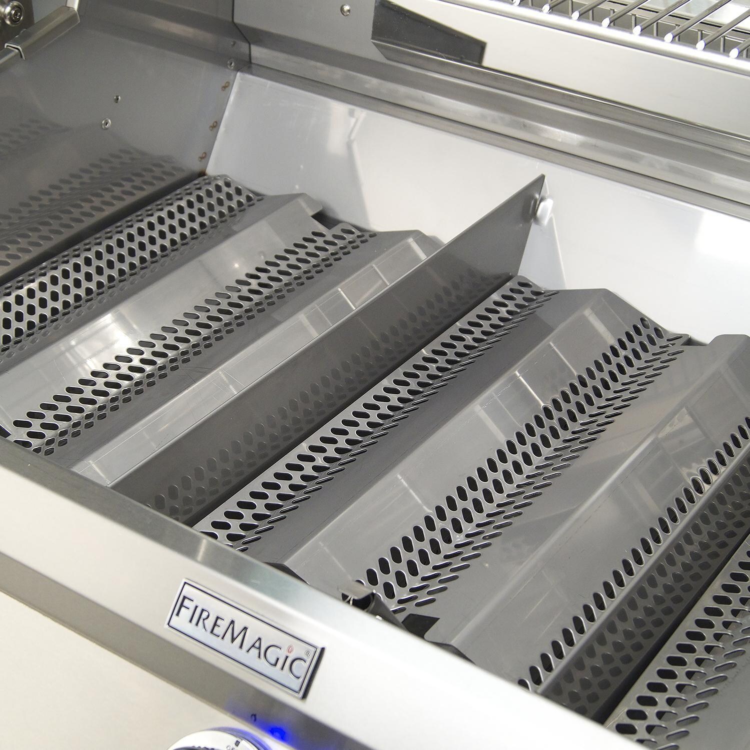 Fire Magic Echelon Diamond A Series E660s 30 Inch Freestanding Grill With Window - Heat Zone Separator thumbnail