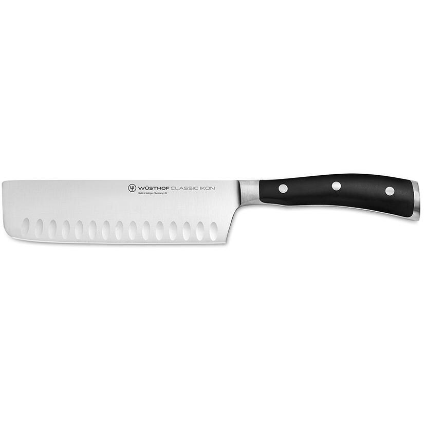Wusthof Classic Ikon 7-Inch Nakiri, Hollow Edge - 1040332617