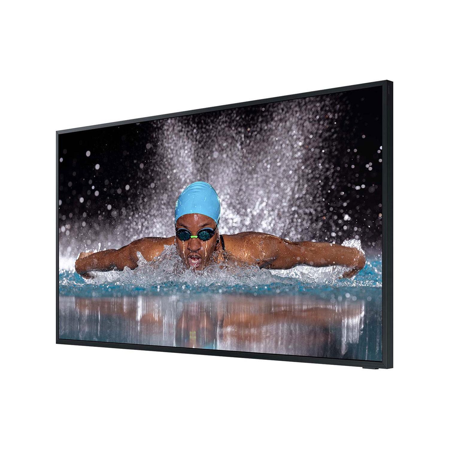 Samsung QN65LST7DAFXZA 65-in Class LST7D The Terrace Partial Sun Neo QLED 4K Smart Tizen TV - Angled Left - White Background thumbnail