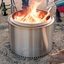Solo Stove Bonfire 19 1/2-Inch Round Wood Burning Fire Pit - Stainless Steel - SSBON image