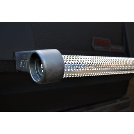 MHP JNR4 Freestanding Gas Grill With Nu-Stone Shelves & Stainless Grids - Sta-Kool Handle thumbnail