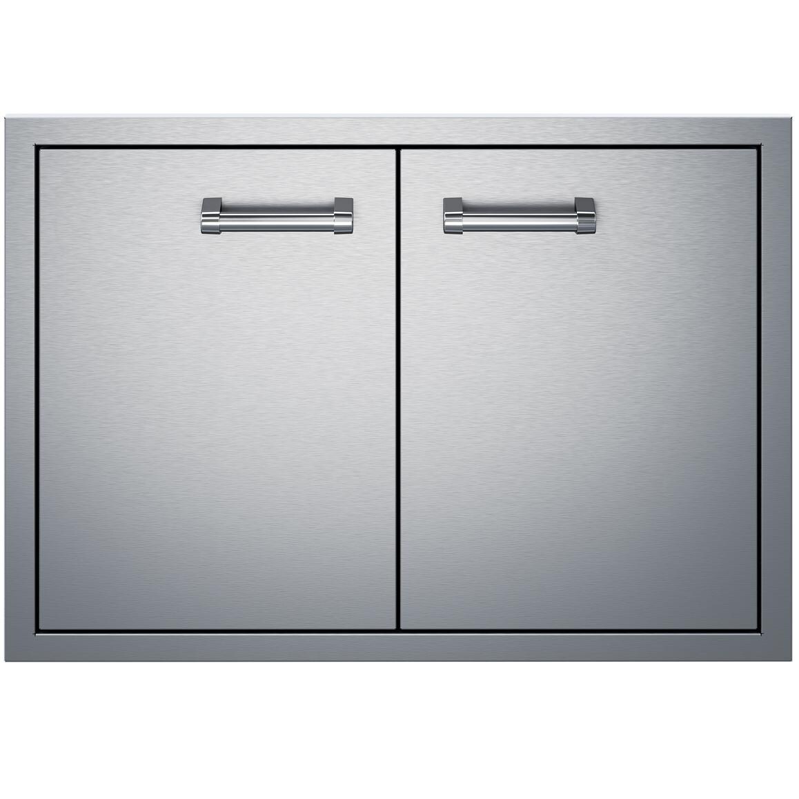 Delta Heat DHAD30-C 30-in Stainless Steel Double Access Doors - White Background thumbnail