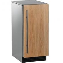 Scotsman Brilliance 30 Lb. 15-Inch Gourmet Ice Machine With Drain Pump - Custom Panel / Stainless Cabinet - SCCP30MA1SU image