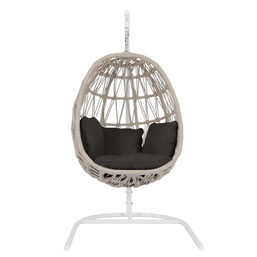 Dana Woven Rope Swing in Natural/Spectrum Carbon by Sunset West