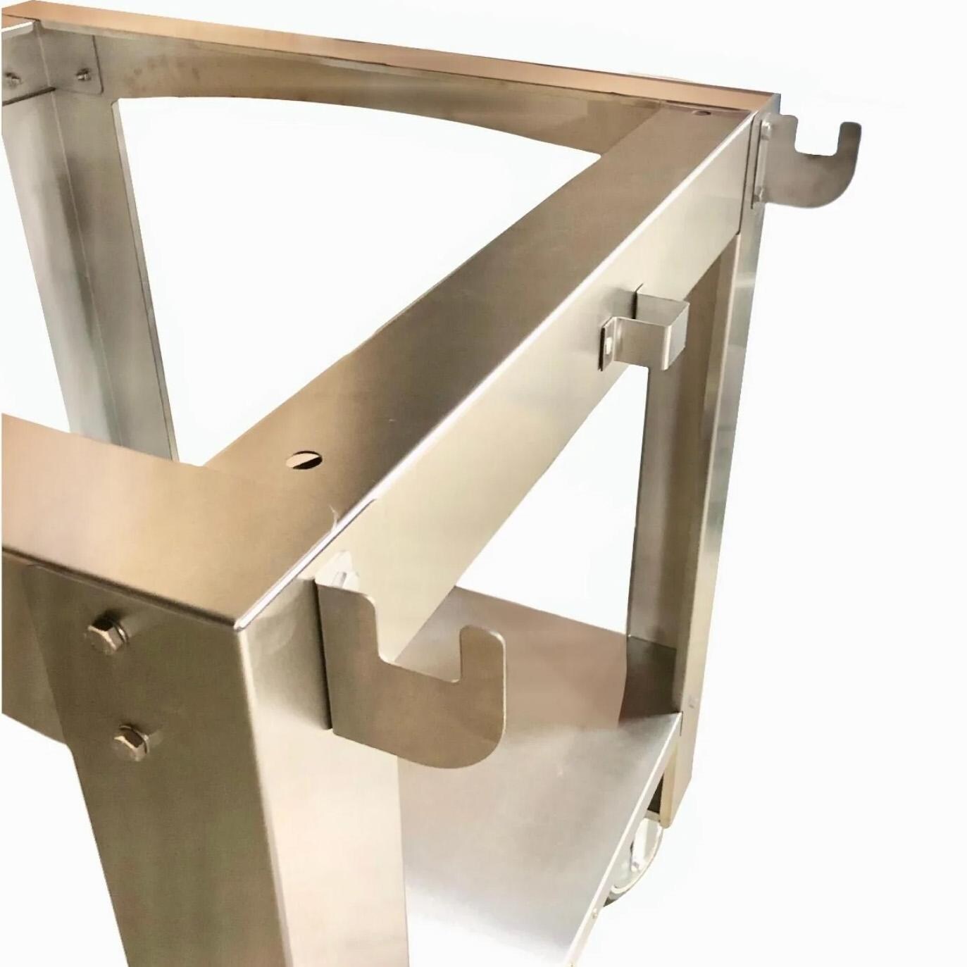 WPPO WKCT-3S Stainless Steel Cart for Karma 42-in Wood Fired Pizza Oven - Detail thumbnail