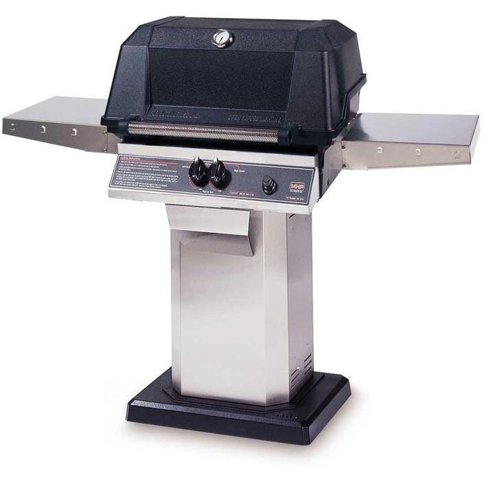 MHP Gas Grills WNK4DD Gas Grill On Stainless Patio Base thumbnail
