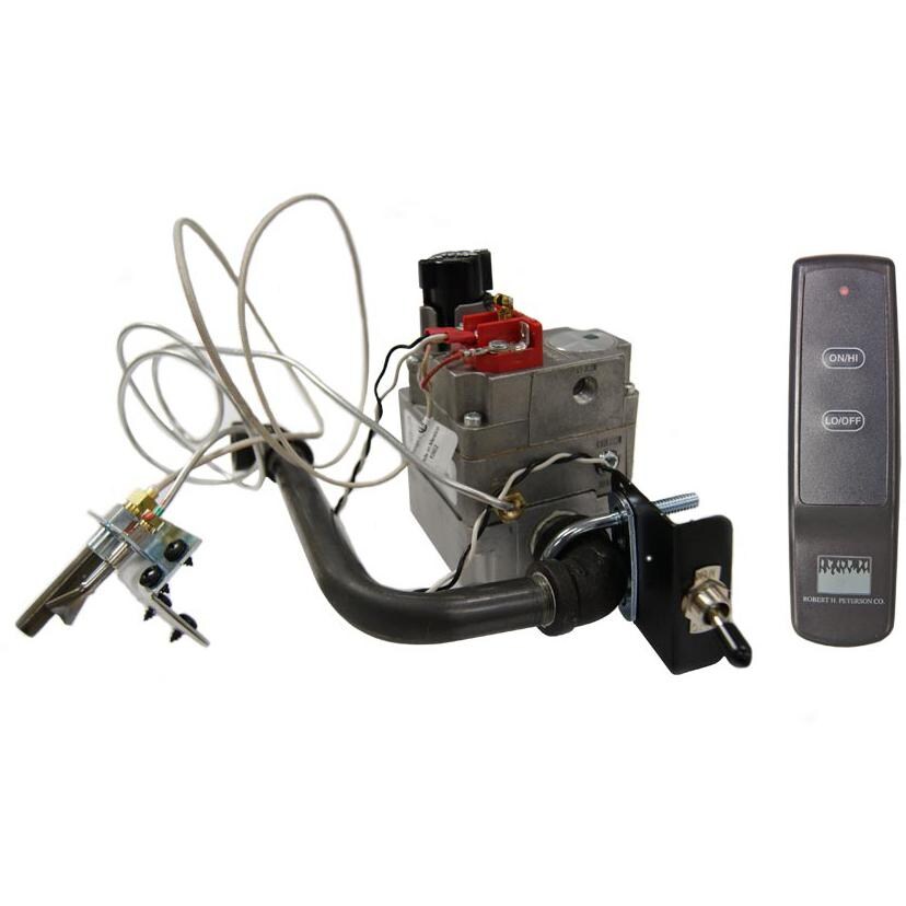Peterson Real Fyre Propane Gas Automatic Pilot Kit With Basic On/Off