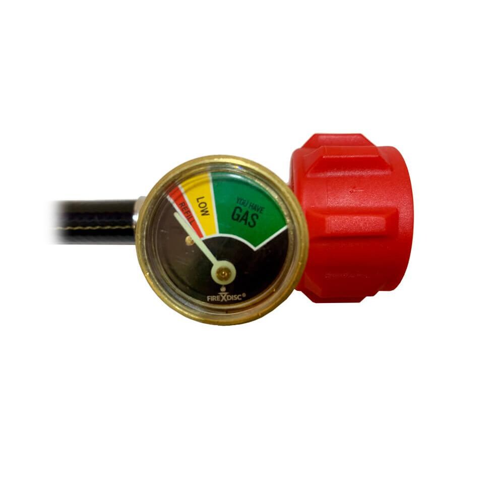 FireDisc TCG4FTGA Gauginator 4-Ft Propane Adapter Hose - Propane Gauge thumbnail