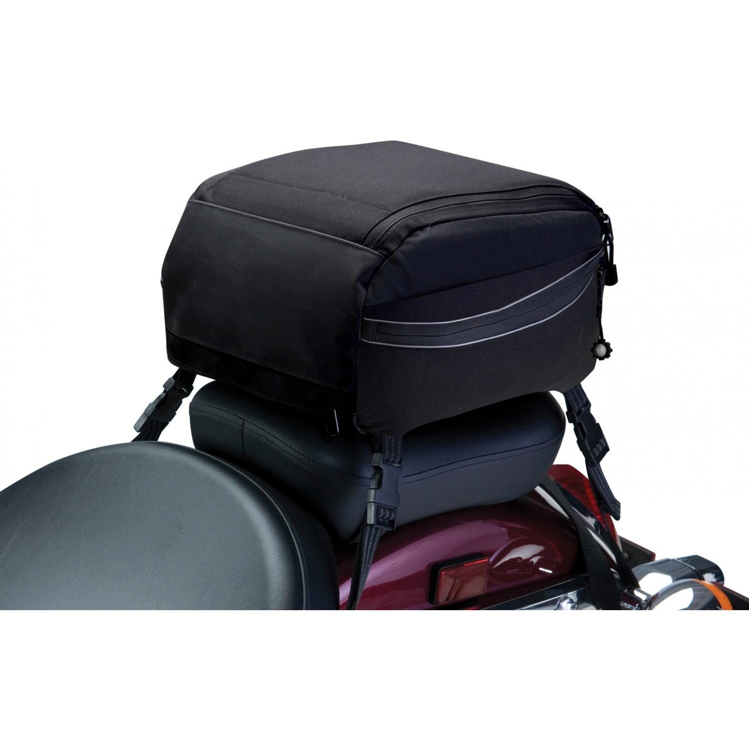 Classic Accessories MotoGear Motorcycle Tail Bag (Black)
