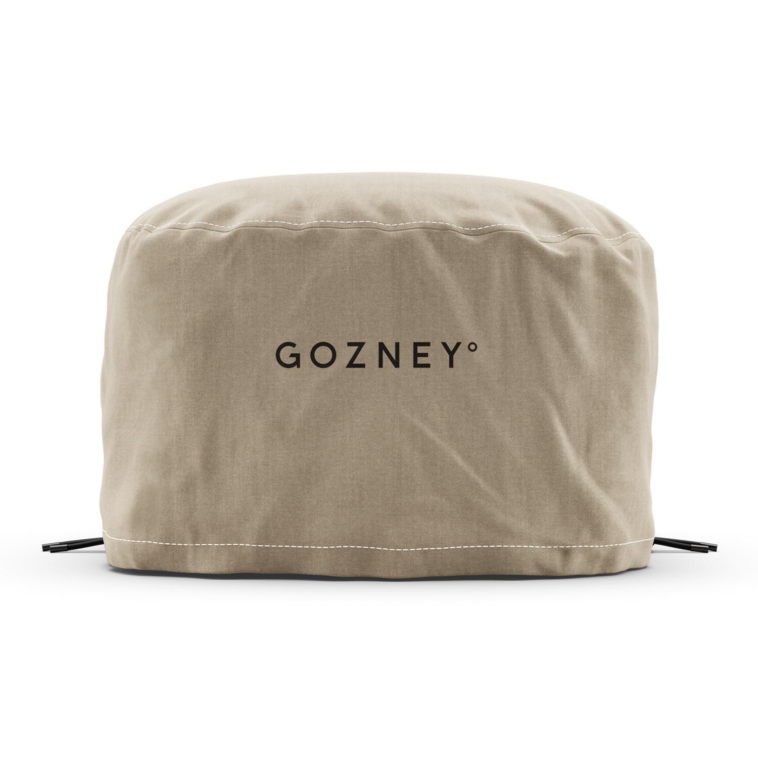Gozney GAPOBUS1226 Black Arc Lite Propane Pizza Oven Bundle - Included AA2112 Arc Lite Cover - White Background thumbnail