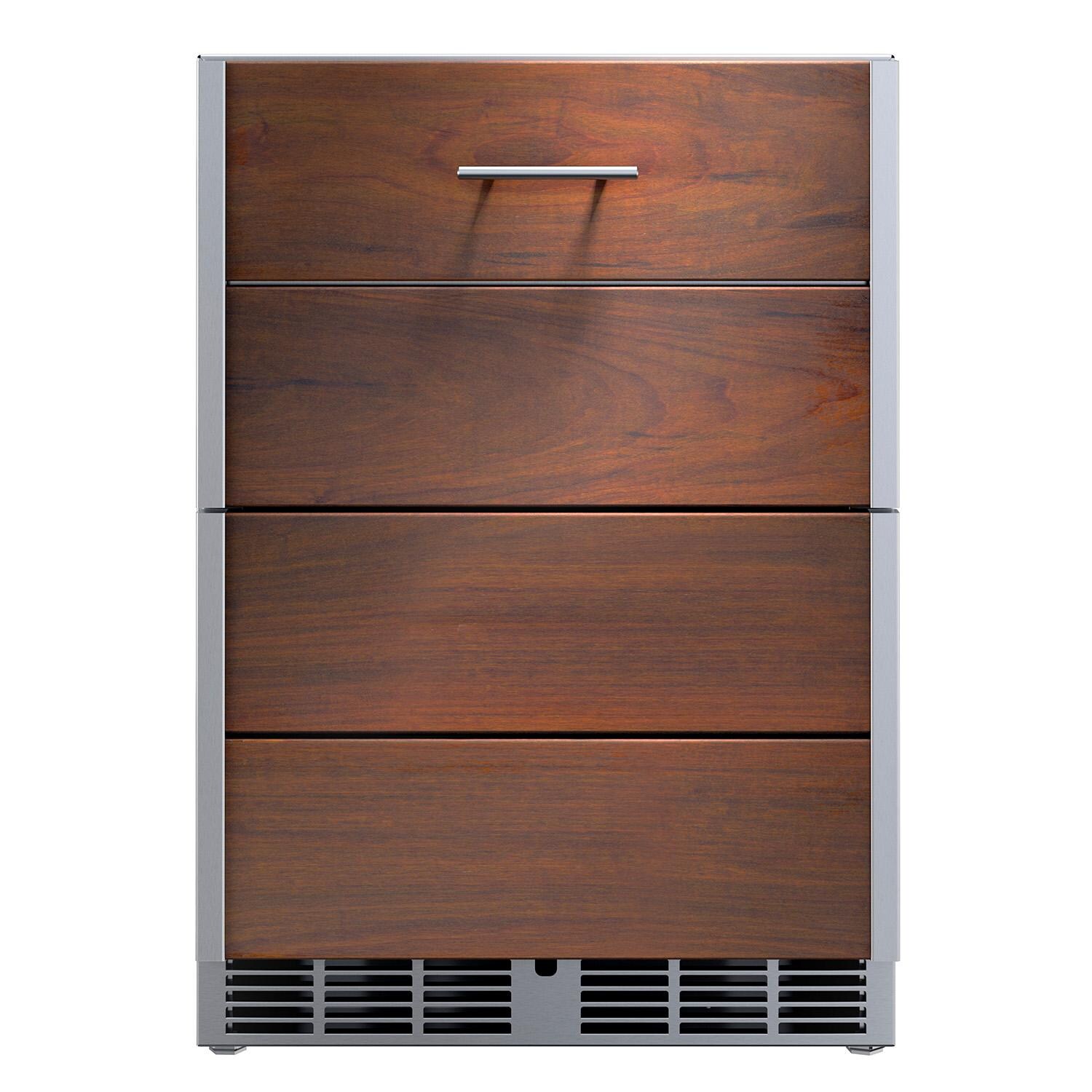Kalamazoo K-HP24RO-2KDL-IPE-S4 Arcadia 24 Inch Outdoor Refrigerator - Left Hinge - Ipe Finish thumbnail