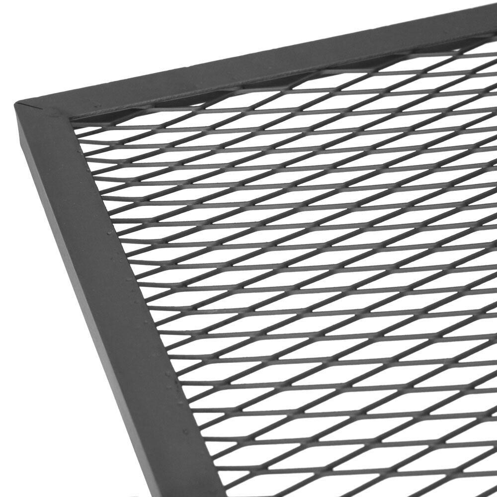 Ultimate Patio 24-Inch Adjustable Campfire Cooking Swivel Grill - Grate Detail thumbnail