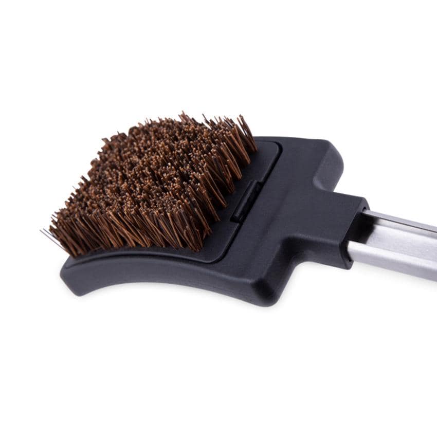 Broil King Palmyra Replacement Brush Heads - 3 Pack - 64658 - Attached to Brush - White Background thumbnail