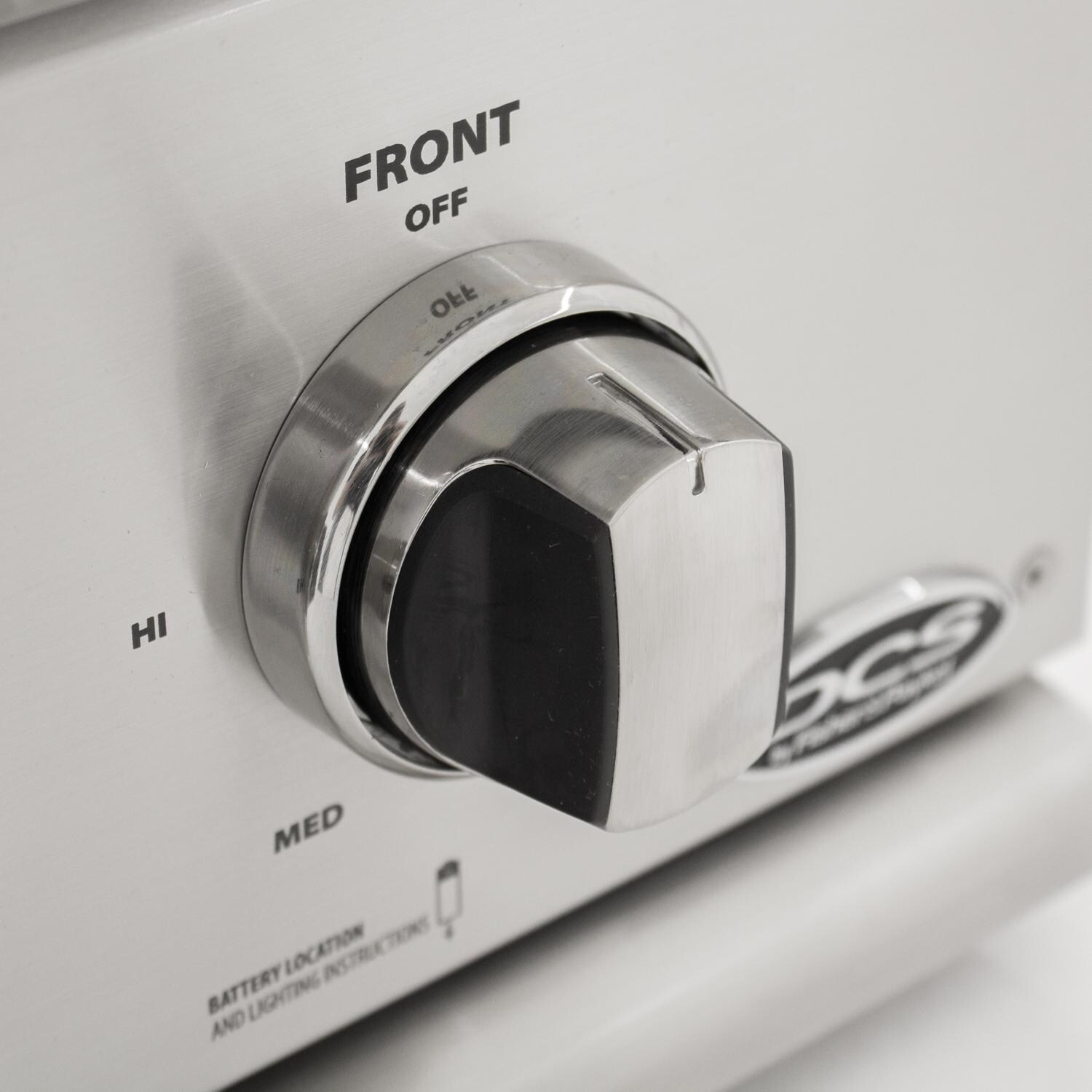 DCS Built-In Double Side Burner - Knob Detail thumbnail