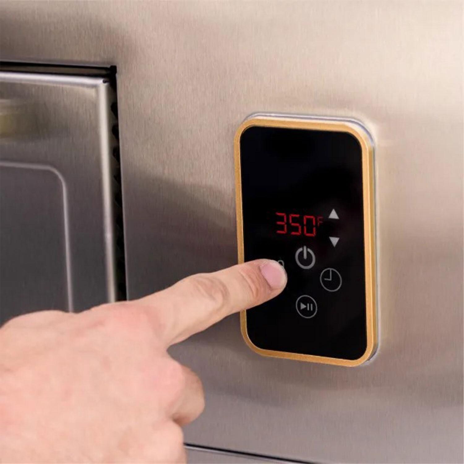 Blackstone 6006 Select 36-Inch Griddle Air Fryer Combo W/ Dual Side Tables And Storage Drawers - Push Botton - Detail thumbnail