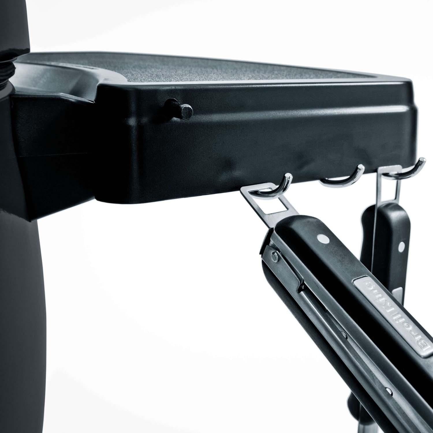 Broil King Keg 5000 Steel Charcoal Kamado Grill - Gray - Tool Hooks - Detail thumbnail
