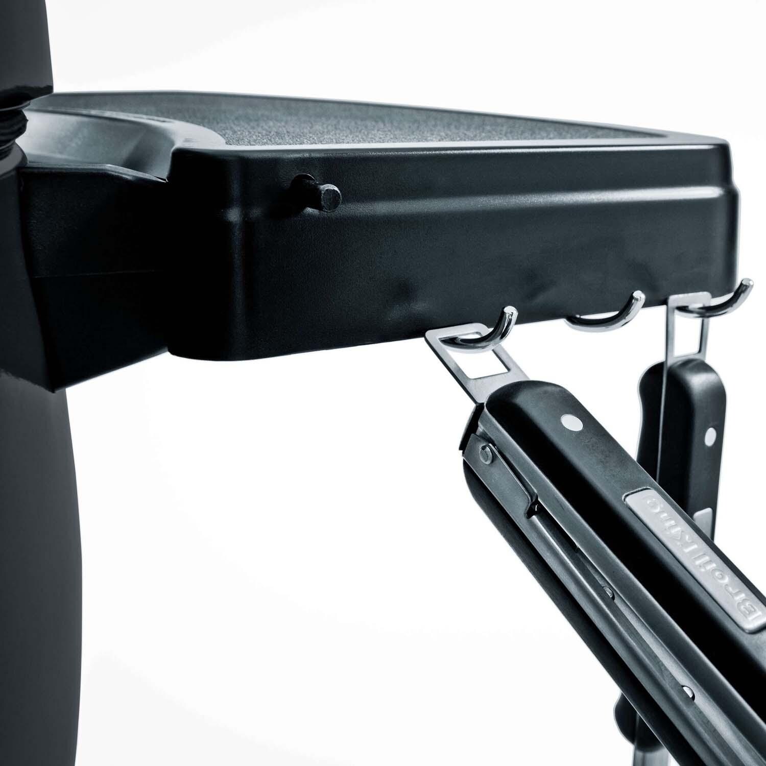 Broil King Keg 5000 Steel Charcoal Kamado Grill - Gray - Tool Hooks - Detail thumbnail