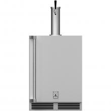 Hestan 24-Inch 5.2 Cu. Ft. Right Hinge Outdoor Rated Single Tap Beer Dispenser - GFDSR241 image