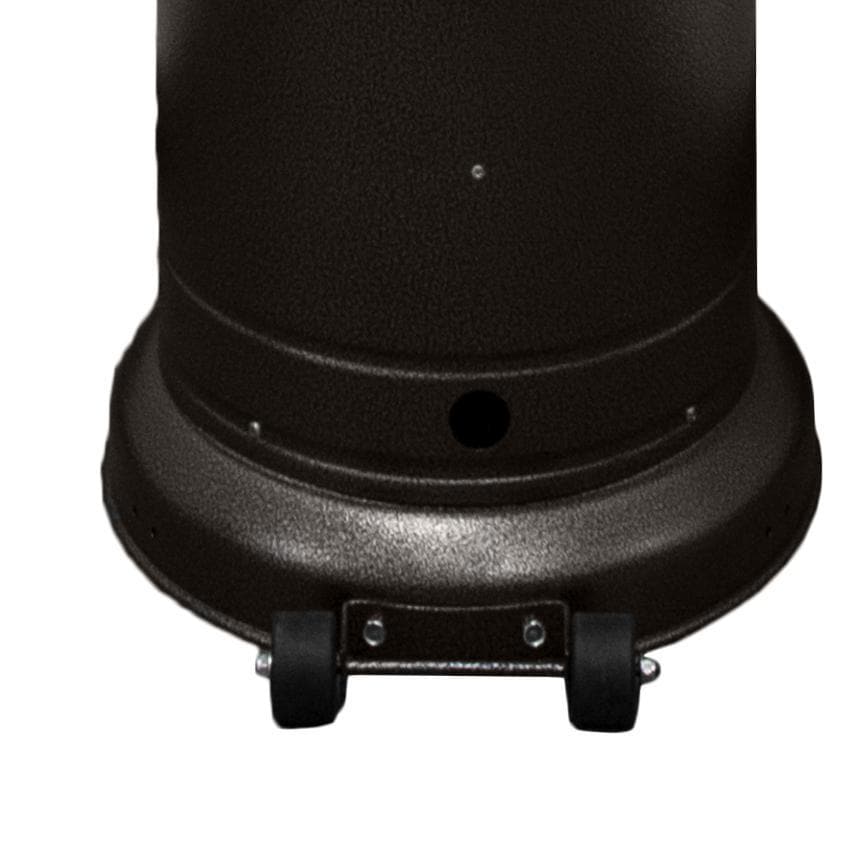 AZ Patio Heaters 41,000 BTU Propane Gas Patio Heater With Table - Wheels thumbnail