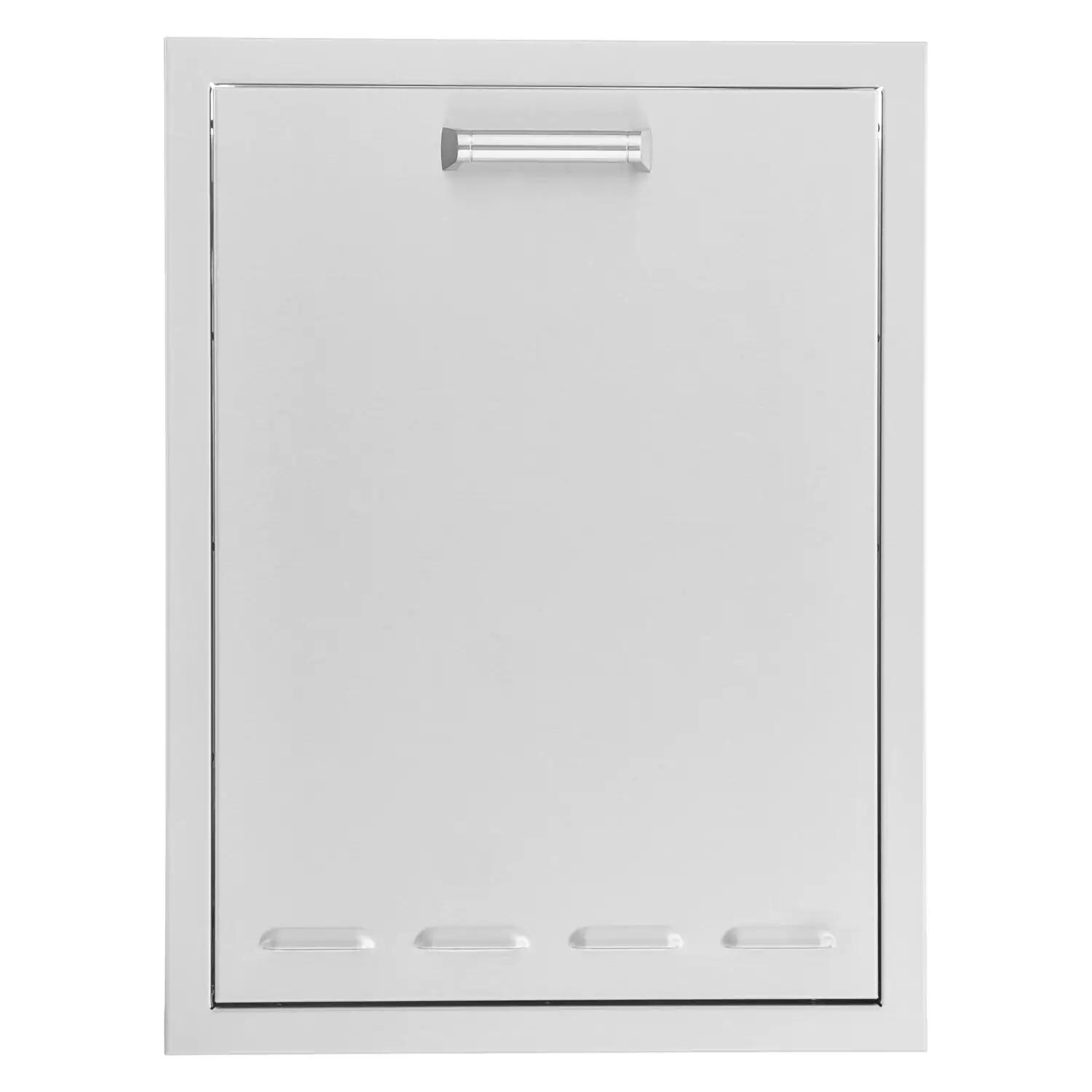 BBQGuys Signature 20-Inch Stainless Steel Roll-Out Trash or Propane Tank Drawer - Contempo image