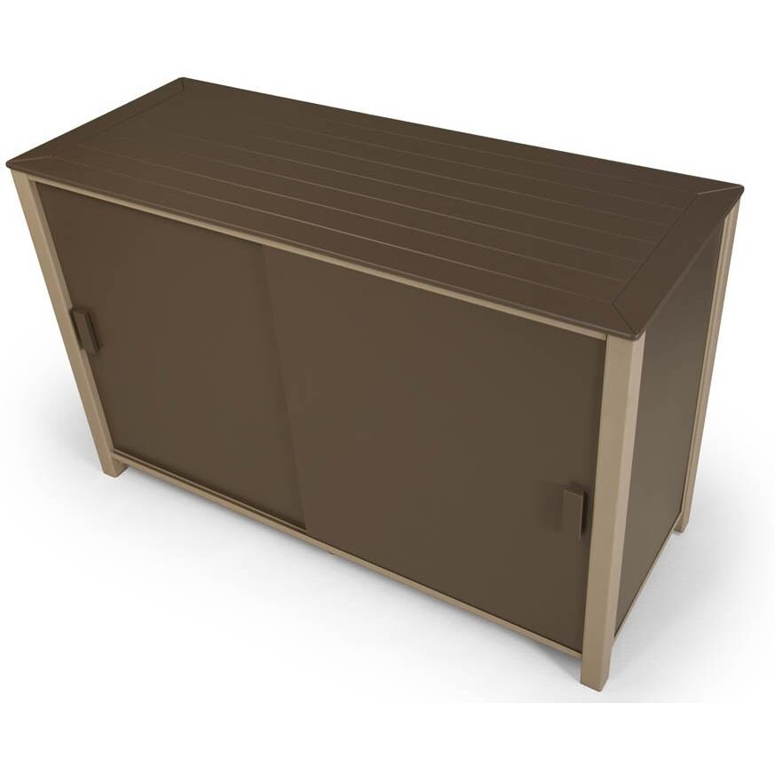 Telescope Casual MGP/Aluminum Patio Storage Box - Top View thumbnail