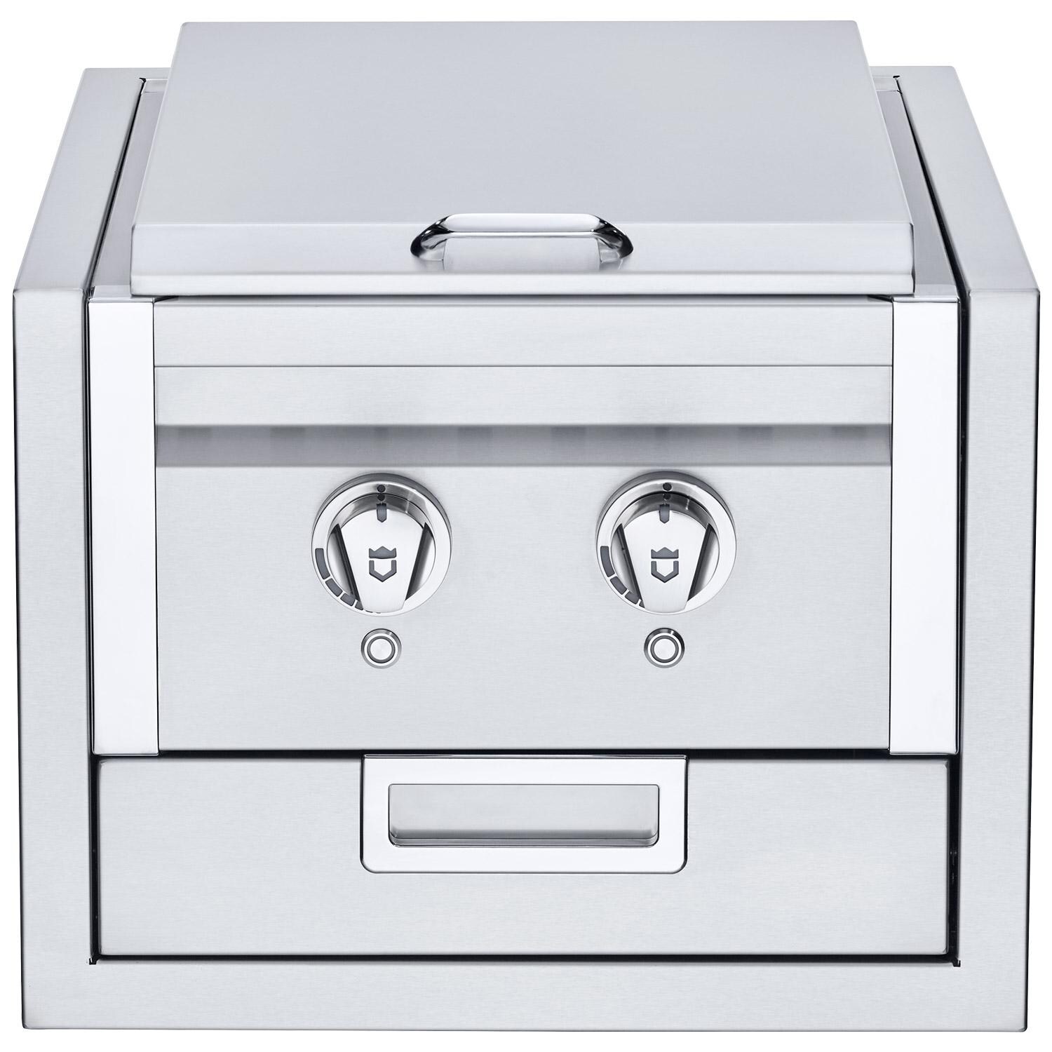 Crown Verity Infinite Series IBISBLP-LT Built-In Propane Gas Double Side Burner W/ LED Lighting thumbnail