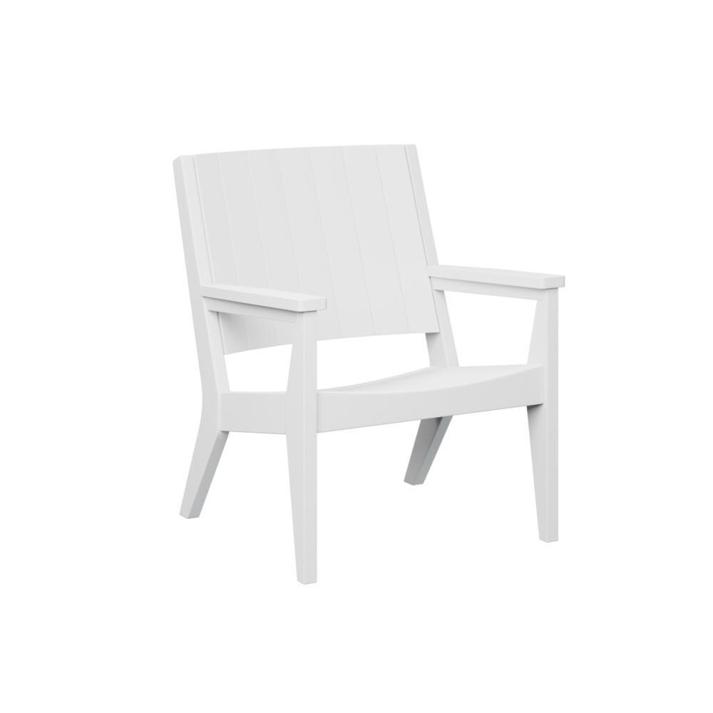 Berlin Gardens Mayhew Chat Chair - White - On White Background thumbnail