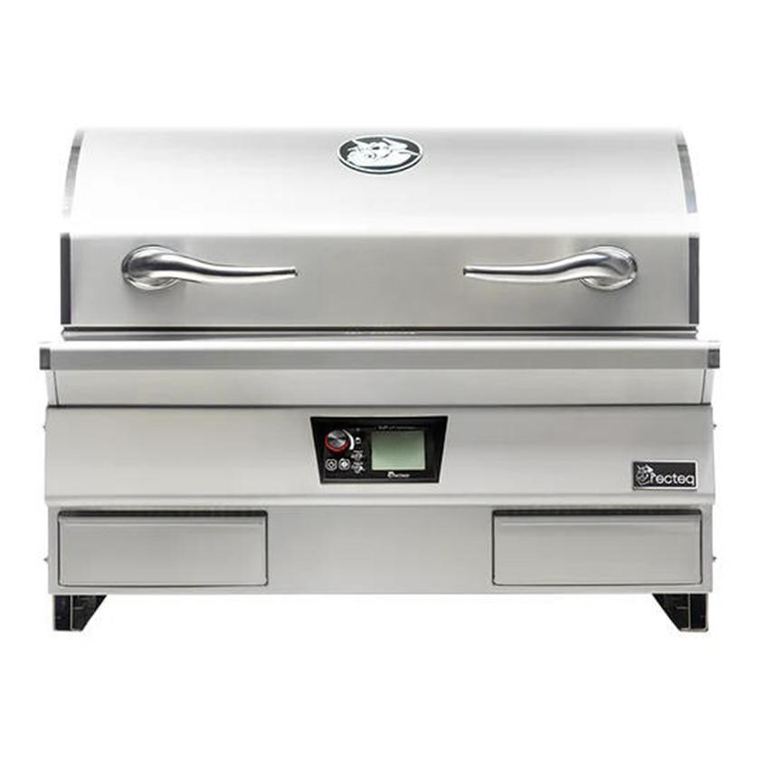 recteq RT-1300 E-Series Built-In 1300 Wood Pellet Grill - White Background