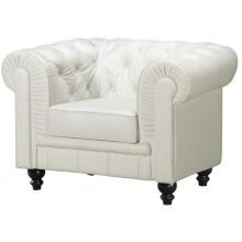 Zuo Modern Aristocrat Armchair White 900101 image