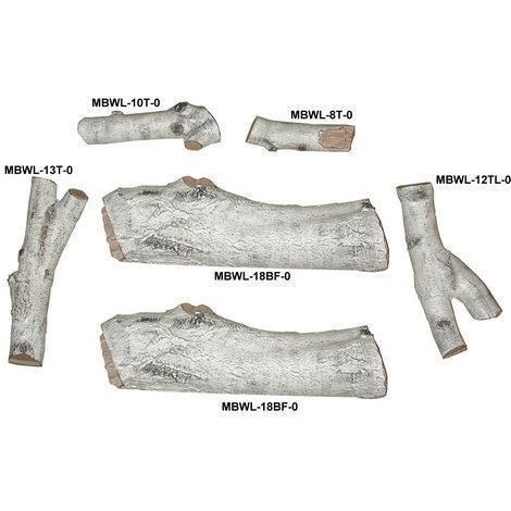 Peterson Real Fyre White Mountain Birch See-Thru 18-Inch Log Breakdown thumbnail