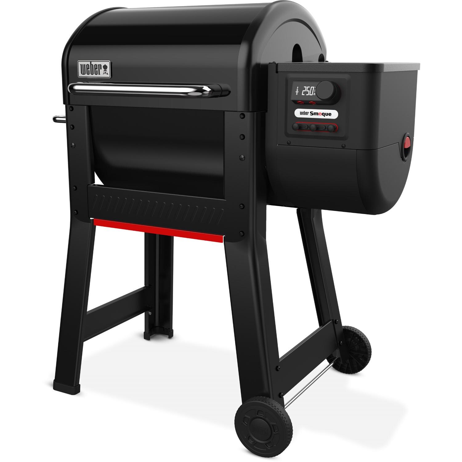 Weber Smoque 22-in Pellet Smoker - 1500770 - Angled Right - White Background thumbnail