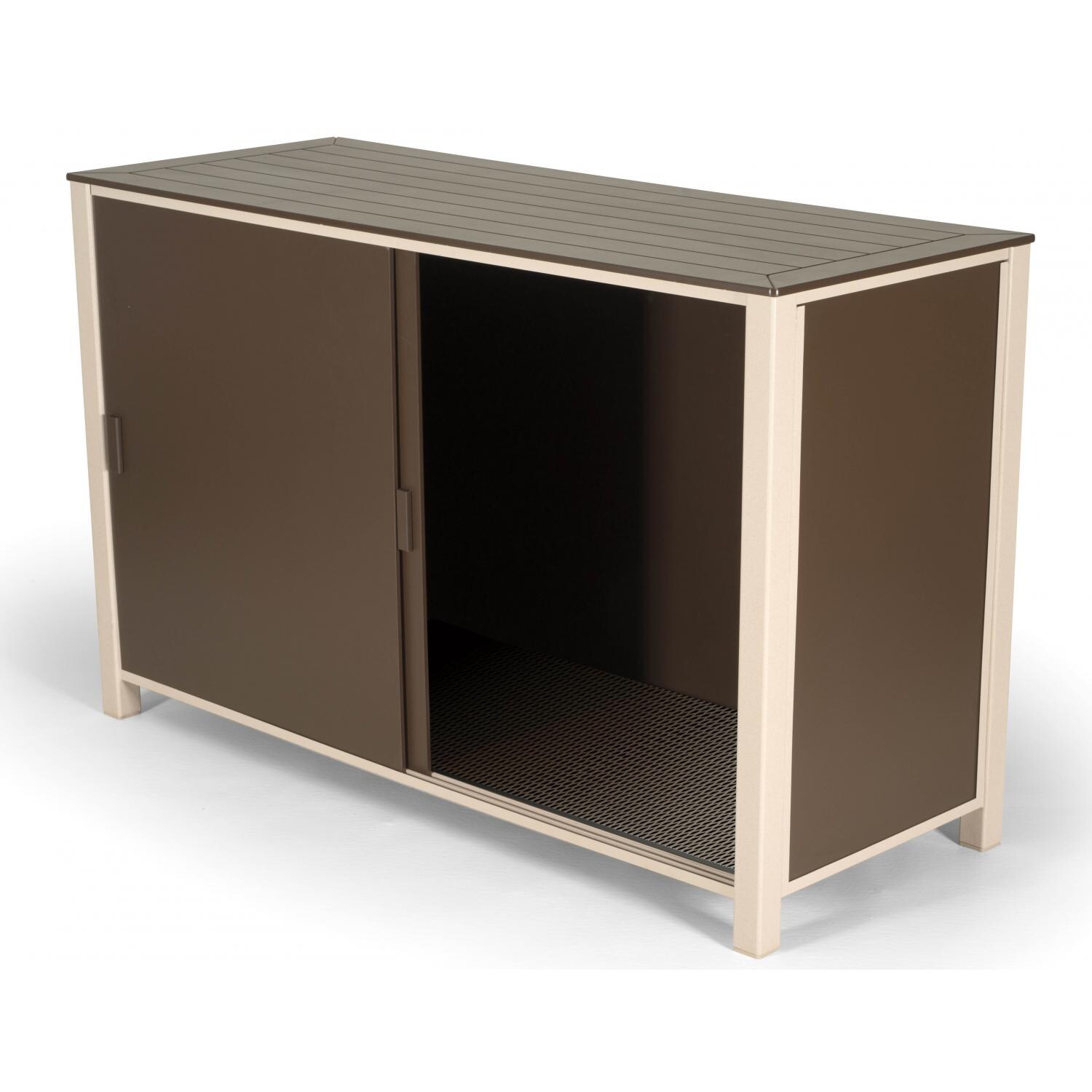 Telescope Casual MGP/Aluminum Patio Storage Box - Open View thumbnail