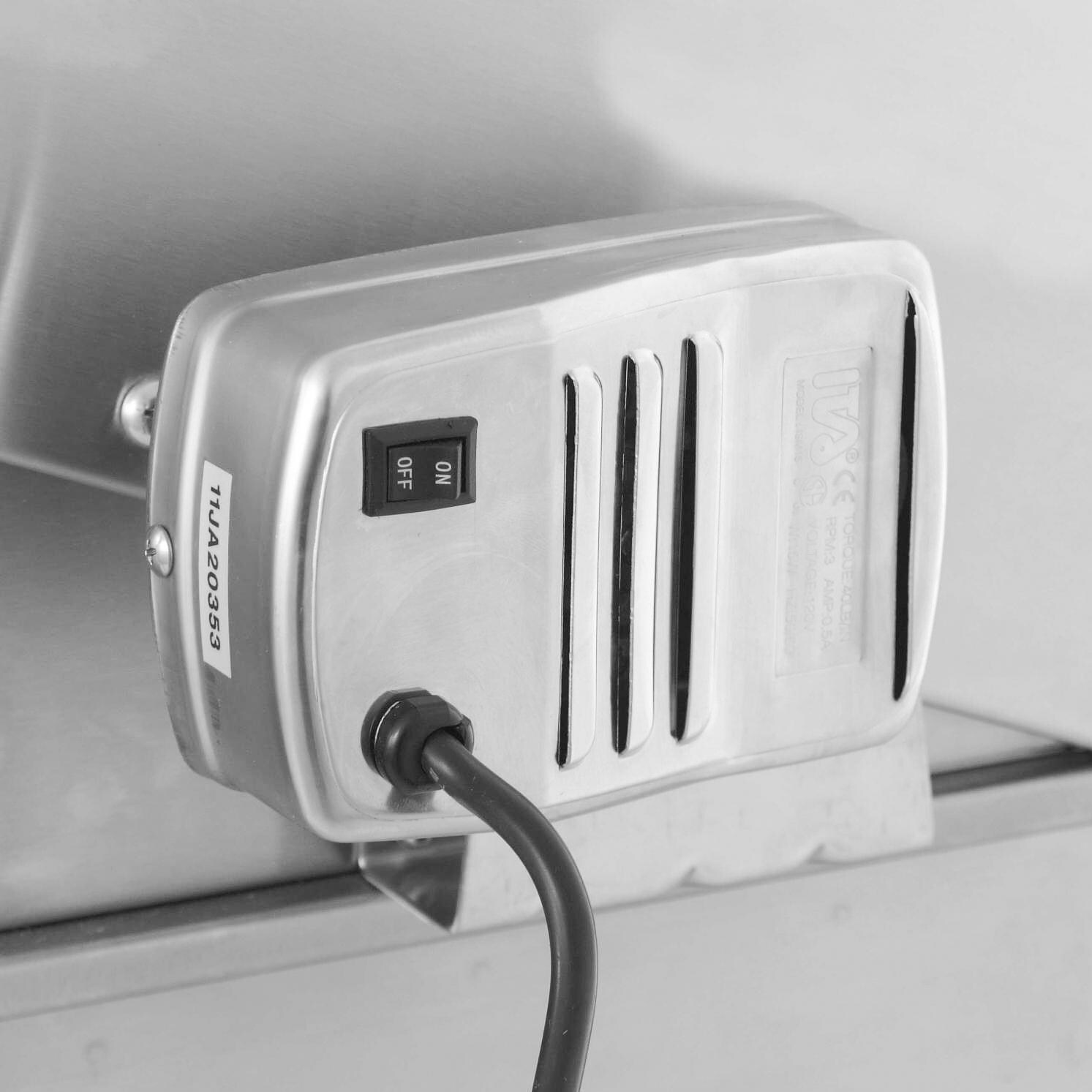 Lion 40-Inch L90000 Stainless Steel Propane Gas Grill On Cart - Rotisserie Motor - Detail thumbnail