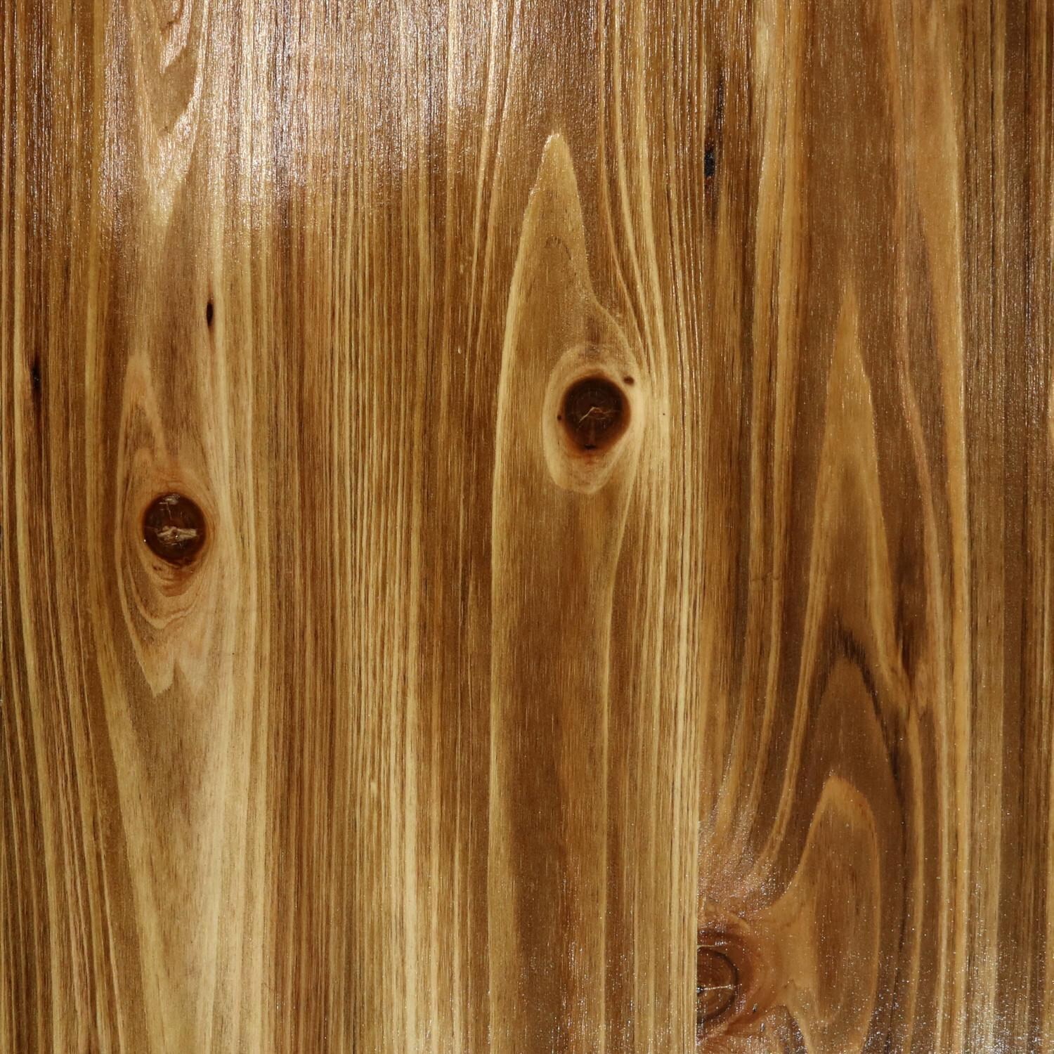 Ultimate Patio Rustic Fir Wood Log Cabin Rocking Loveseat - Wood Detail thumbnail