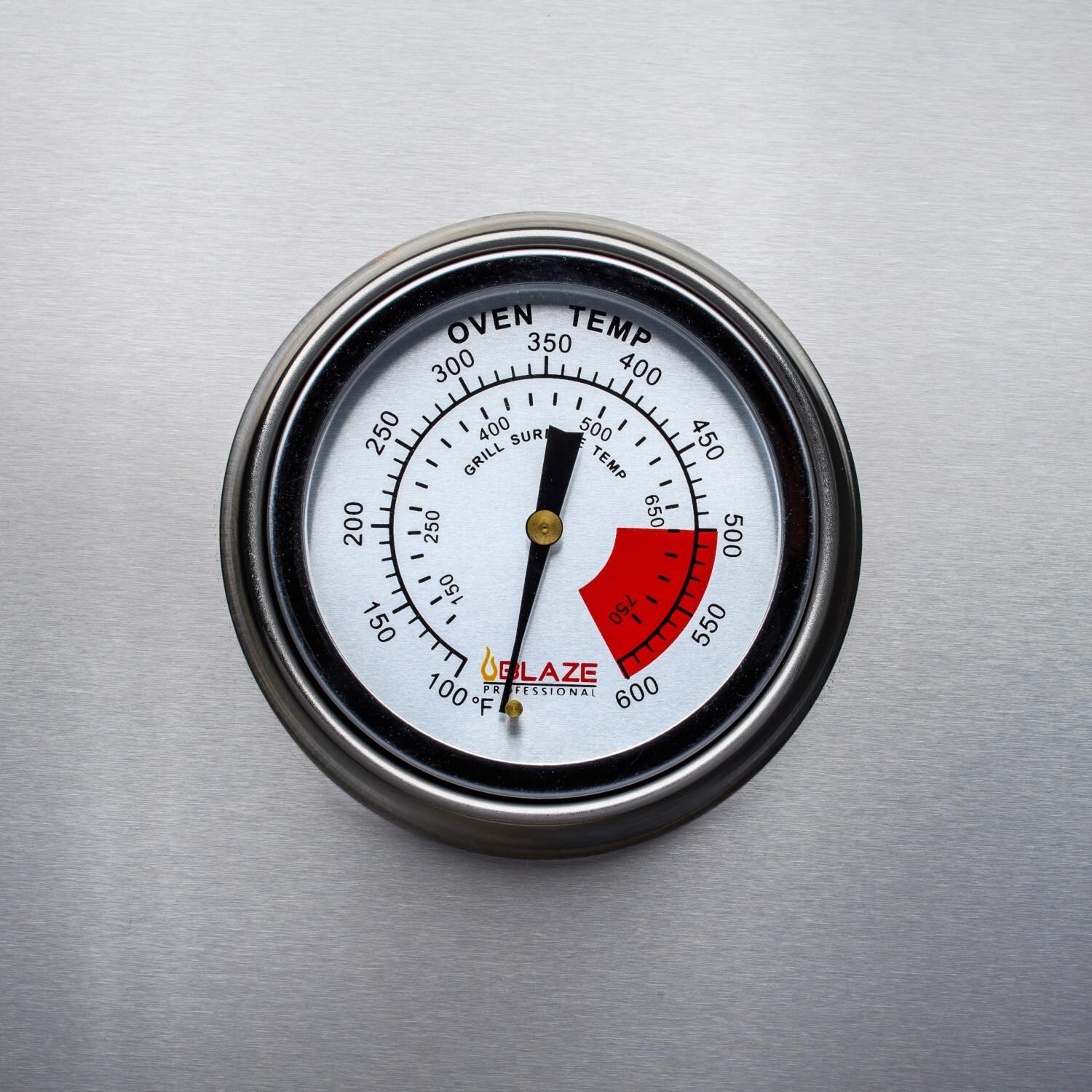 Blaze BLZ-3PRO-NG Professional LUX 34-Inch 3-Burner Built-In Natural Gas Grill With Rear Infrared Burner - Temperature Gauge thumbnail