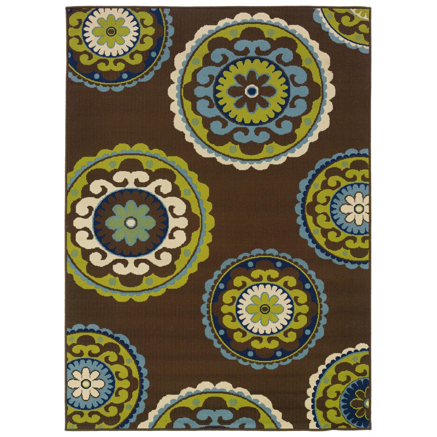 Oriental Weavers Caspian 8.5 X 13 Indoor/Outdoor Rug - 859D