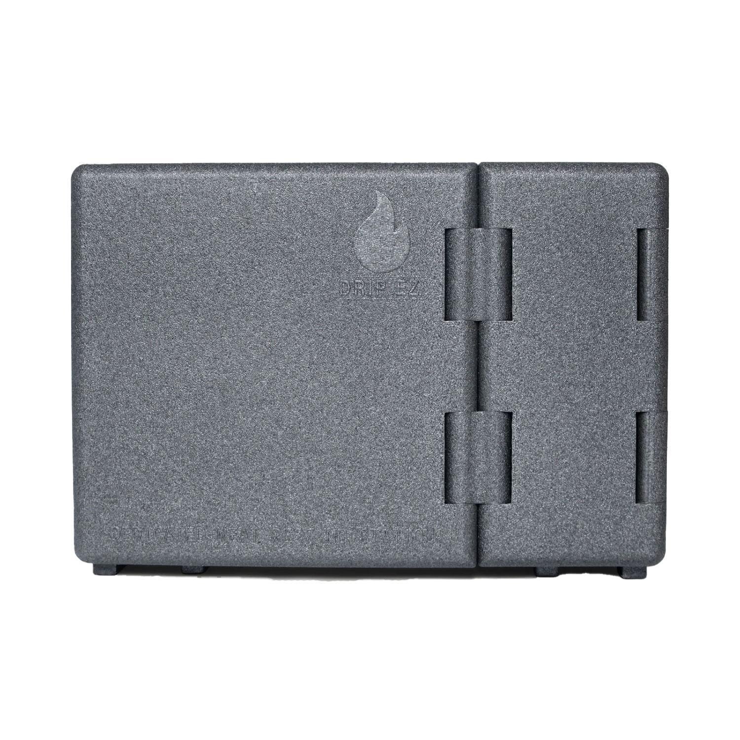 Drip EZ Q-CRIB-1-L Meat Resting Latching Que Crib - Display - White Background thumbnail