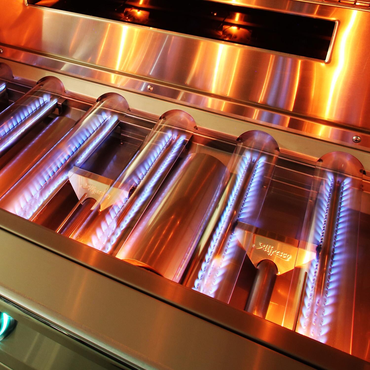 Alfresco Grills AIPG-36-NG AIPG 36-in 3 Burner Built-In Natural Gas Grill - No Grates - Detail thumbnail