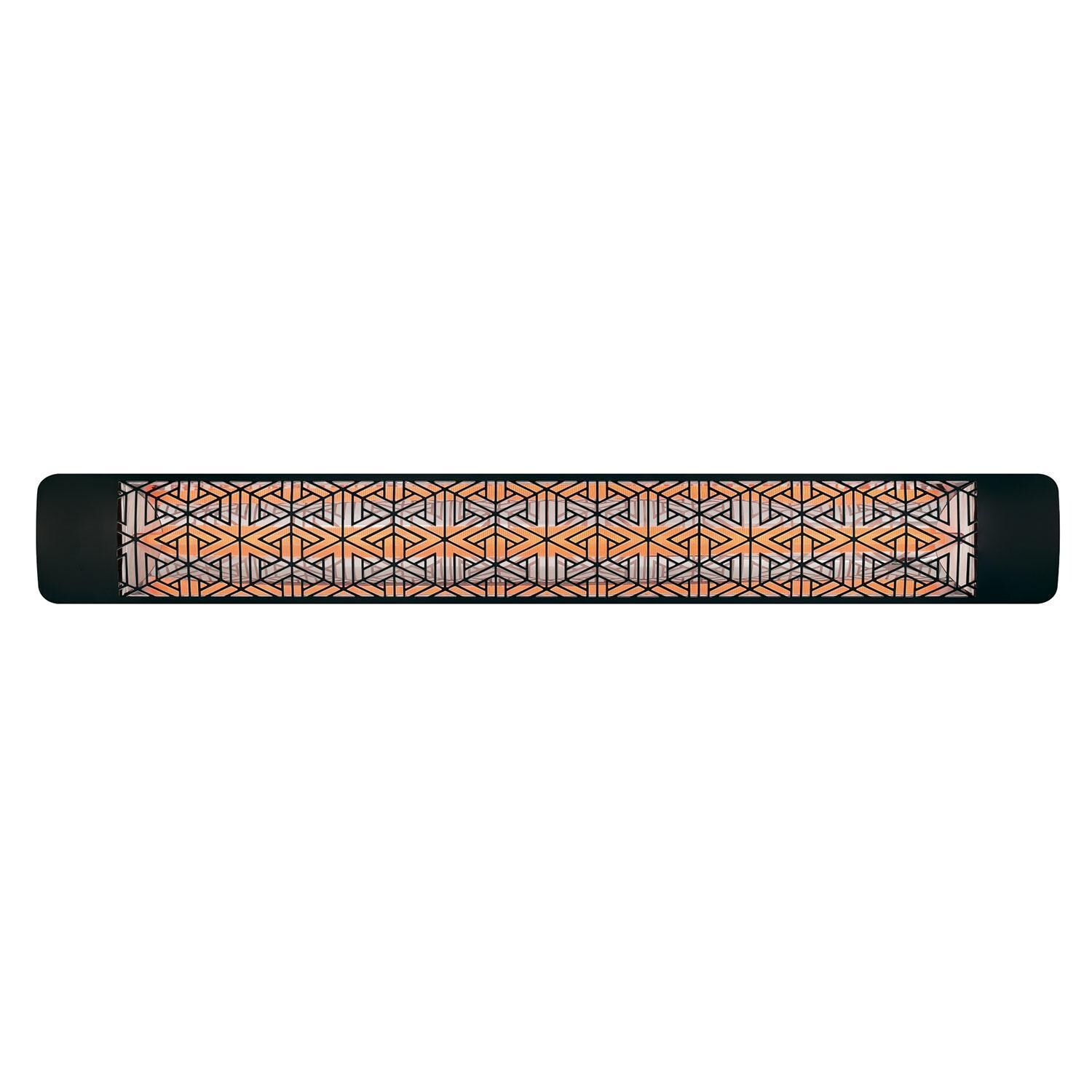 Eurofase Mason Series 61 Inch 3000 Watt Single Element Marine Grade 277V Electric Patio Heater in Black - EF30277B3