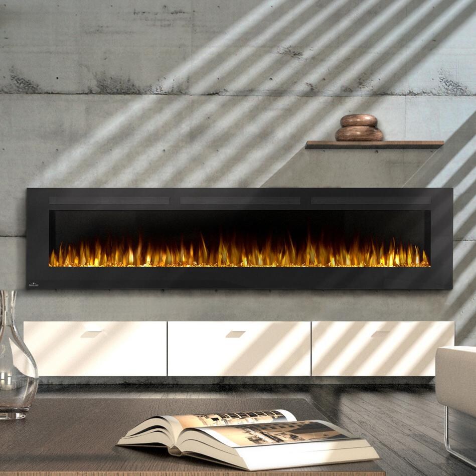 Napoleon Allure 100Inch Linear Wall Mount Electric Fireplace NEFL100FH Gas Log Guys