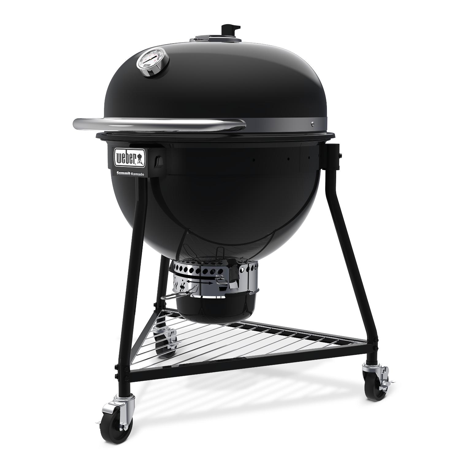 er Summit 24Inch Kamado E6 Charcoal Grill with Stand 18201001
